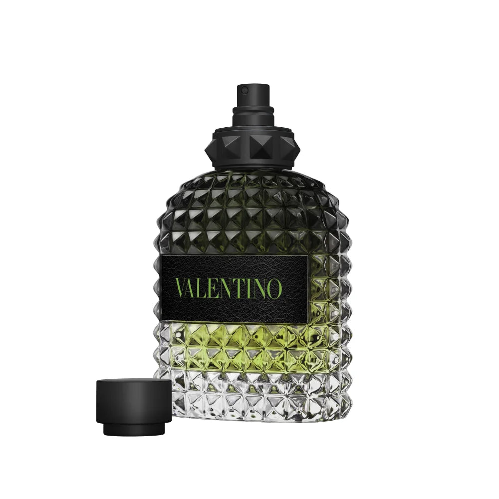 Valentino Uomo Born In Roma Green Stravaganza Eau de Toilette 100ml – A Fresh and Bold Expression of Italian Elegance