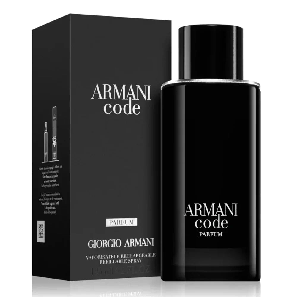 Giorgio Armani Code Parfum 125ml – Intense, Sophisticated, and Modern Men's Fragrance