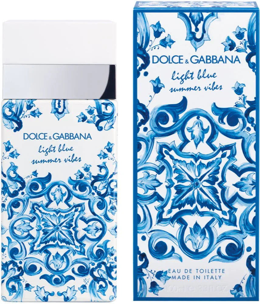 Dolce & Gabbana Light Blue Summer Vibes Eau de Toilette 100ml – A Limited-Edition Escape to the Mediterranean